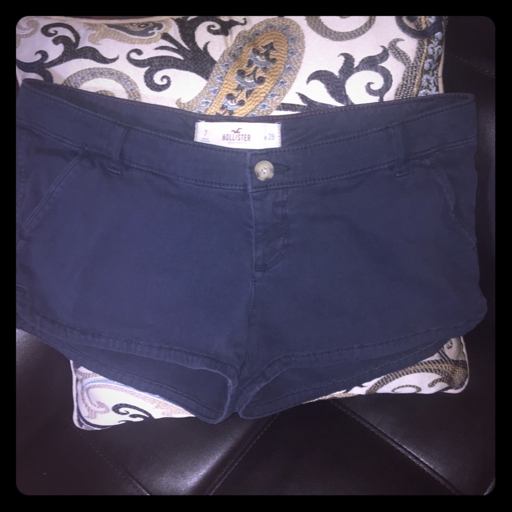 Navy Hollister shorts size 7